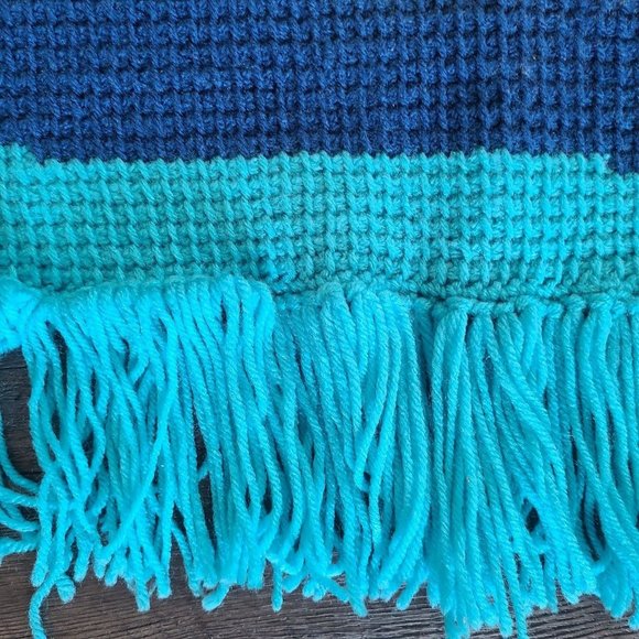 Vintage Crochet Giraffe Baby Blanket Throw - Picture 4 of 9